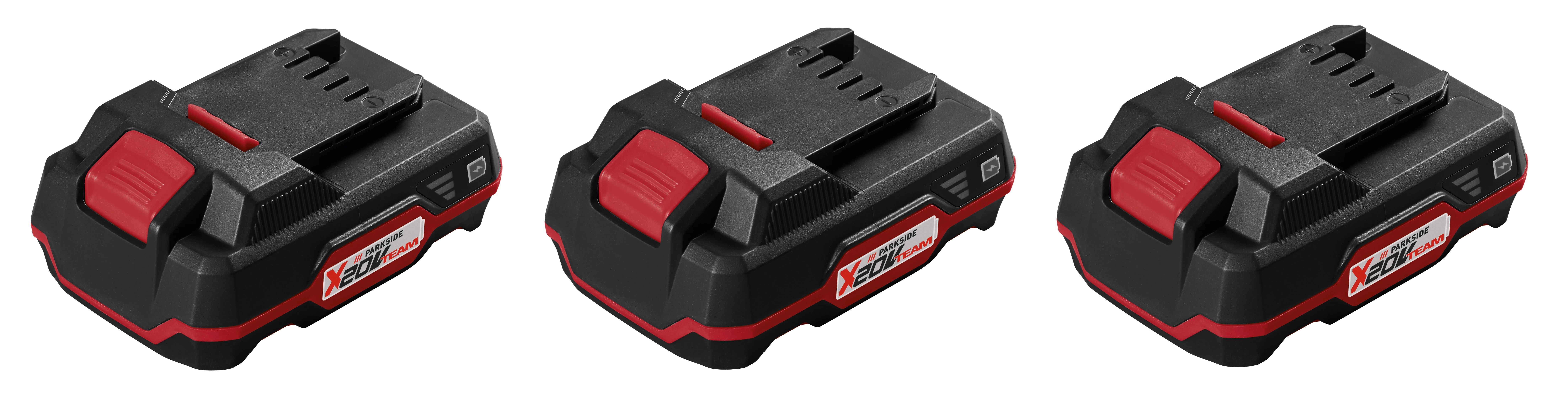 PARKSIDE® Akumulátor 20 V 2 Ah PAP 20 B1, 3 kusy