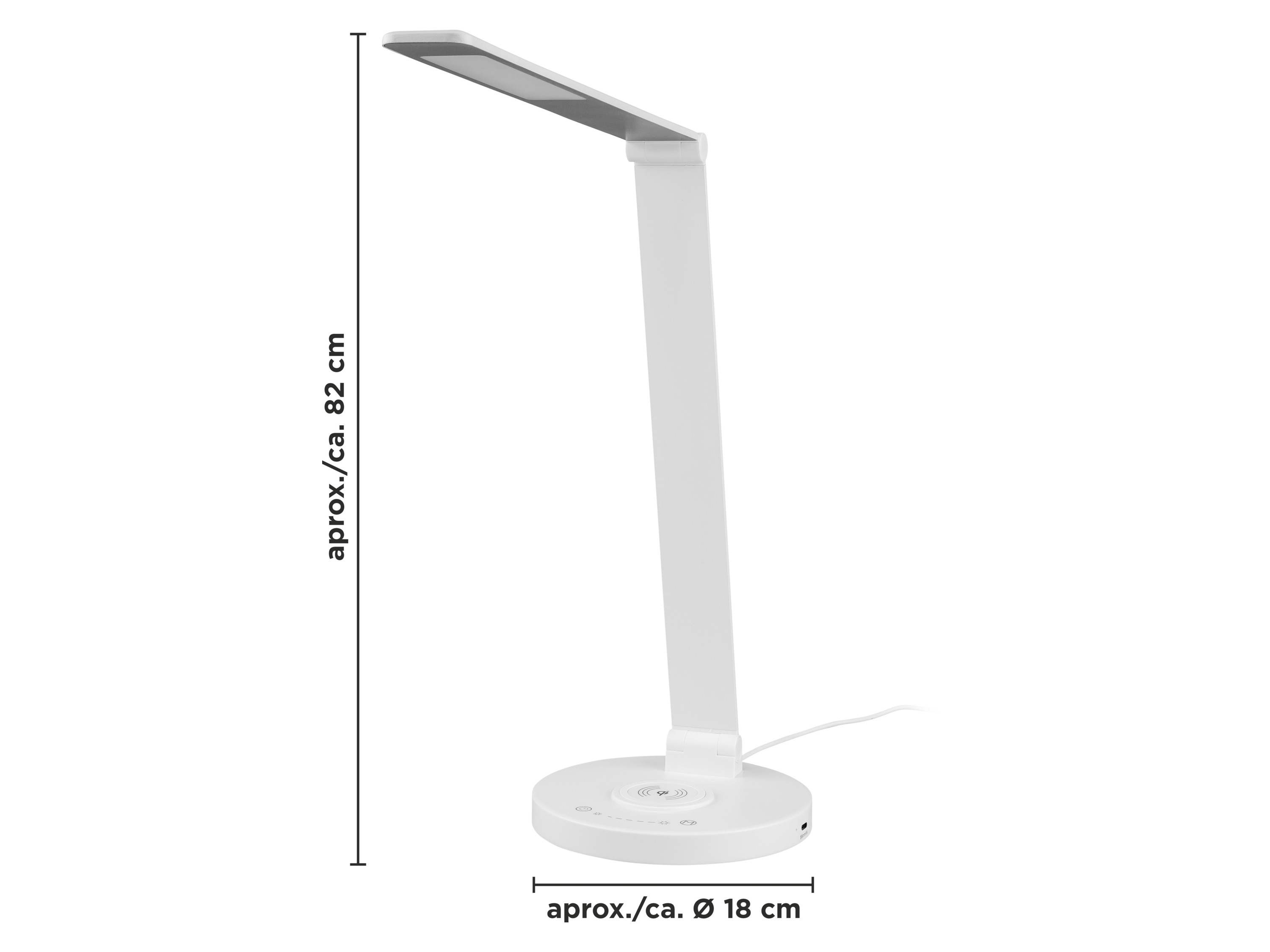 LIVARNO® Stolná LED lampa Premium (biela)