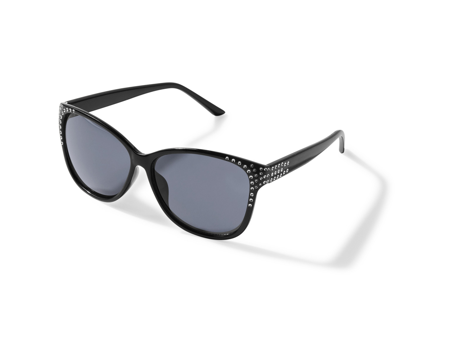 esmara® Dámske/pánske slnečné okuliare Premium (SP-224 - čierna/strieborná)