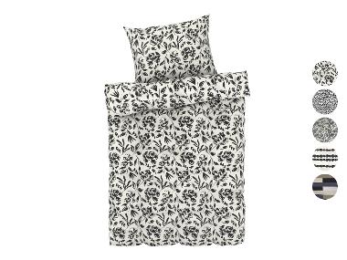 LIVARNO home Posteľná bielizeň zo saténového mikrovlákna, 140 x 200 cm