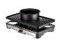 Elektrický gril s fondue hrncom a grilovacou platňou, s reguláciou teploty.