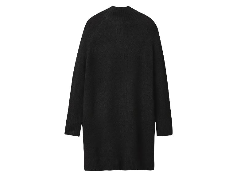 esmara® Dámske pletené šaty (čierna, S (36/38))