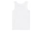 Biele pánske tielko bez rukávov