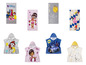 Plážové uteráky a plážové pončo s motívmi Paw Patrol, Gabby's Dollhouse, Tom & Jerry a Powerpuff Girls.