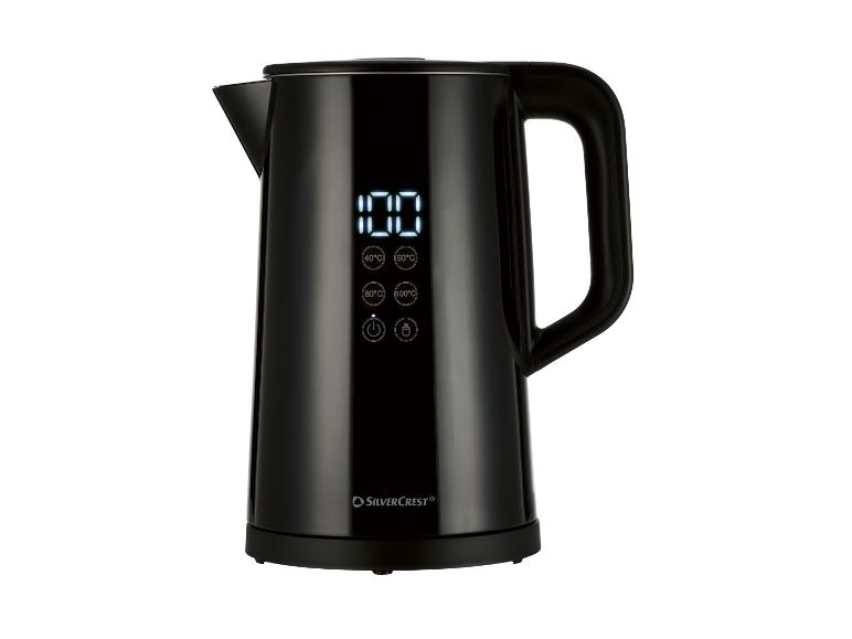 SILVERCREST® Rýchlovarná kanvica s digitálnym displejom Premium