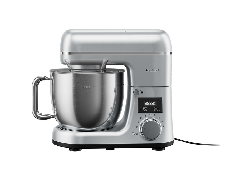 SILVERCREST® KITCHEN TOOLS Kuchynský robot s váhou SKMW 900 A1, strieborná
