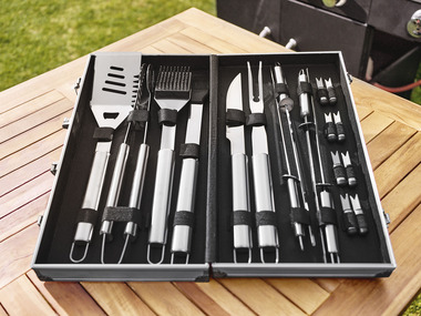 GRILLMEISTER Grilovací príbor, 18-dielna súprava