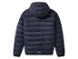 Berghaus tmavomodrá páperová bunda s kapucňou.