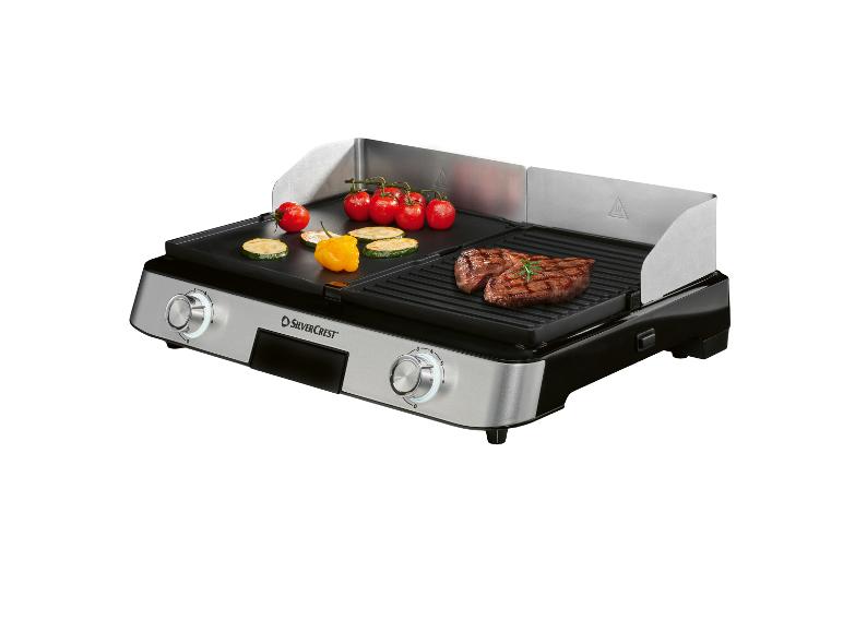 SILVERCREST® Elektrický stolný gril EDS SETG 2000 B1