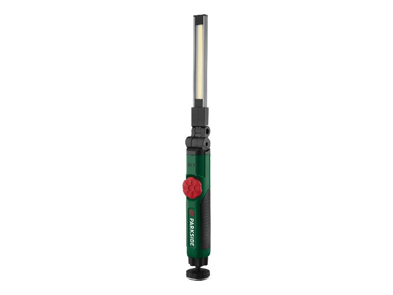 Pracovné LED svietidlo PARKSIDE s otočnou hlavou a magnetickou základňou