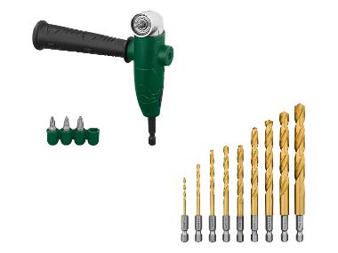 PARKSIDE® Uhlový držiak bitov/Súprava HSS špirálových vrtákov