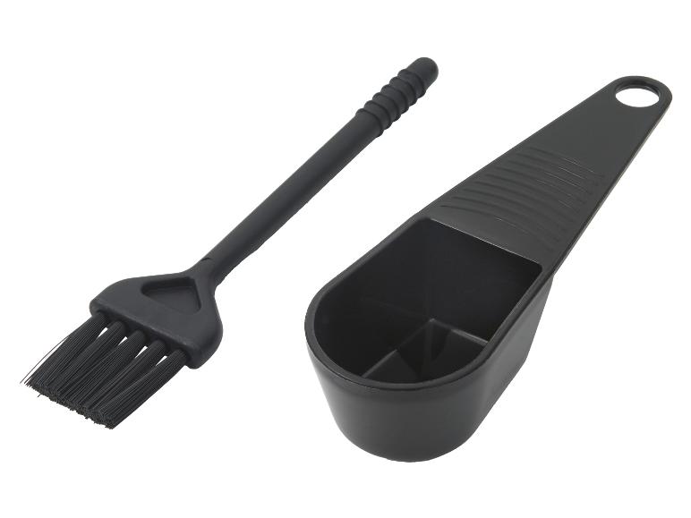 Súprava čierneho štetca na farbenie vlasov a misky na miešanie