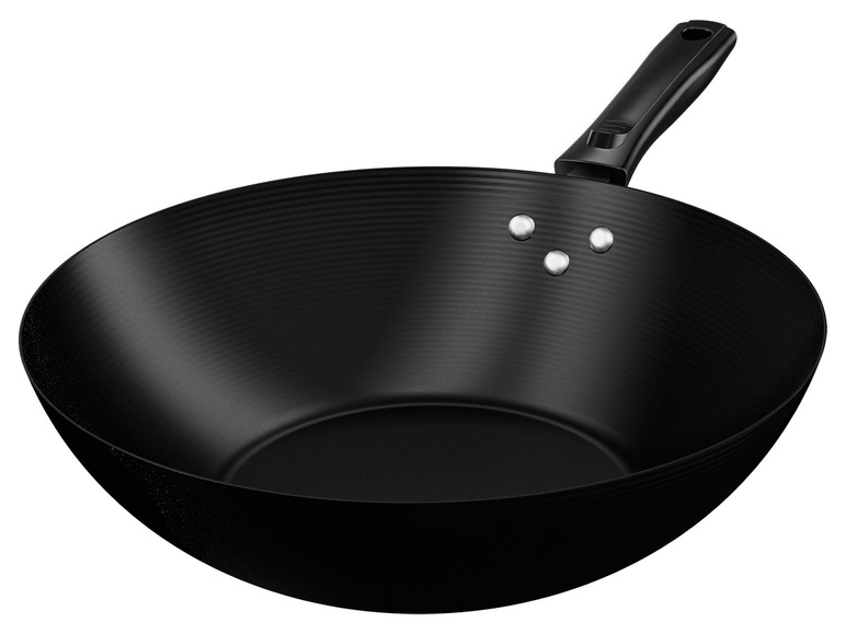 ERNESTO® Wok panvica z uhlíkovej  ocele