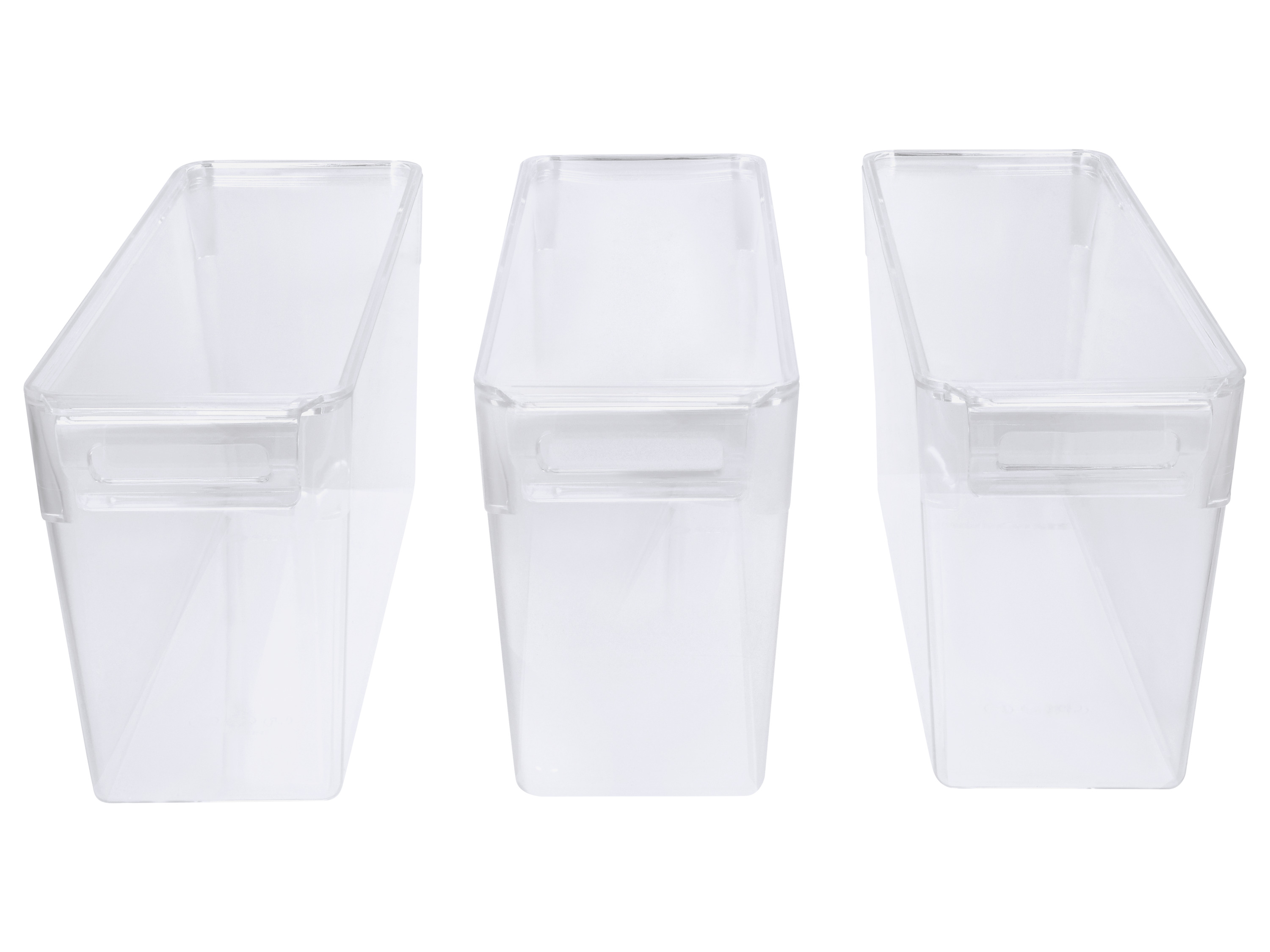 SILVERCREST® Organizéry s vekom do chladničky, M, 3 kusy