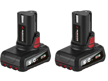 PARKSIDE PERFORMANCE® Akumulátor 12 V/5 Ah PAPK 12 5.0 B2, 2 kusy