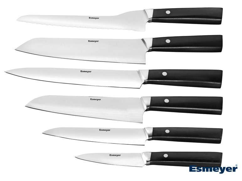 Prejsť na zobrazenie na celú obrazovku: Esmeyer Súprava nožov z nehrdzavejúcej ocele, 6-dielna – obrázok 1