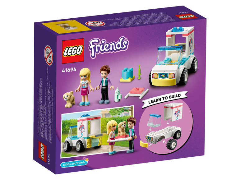 Prejsť na zobrazenie na celú obrazovku: LEGO® Friends Friends 41694 Veterinárna sanitka – obrázok 2