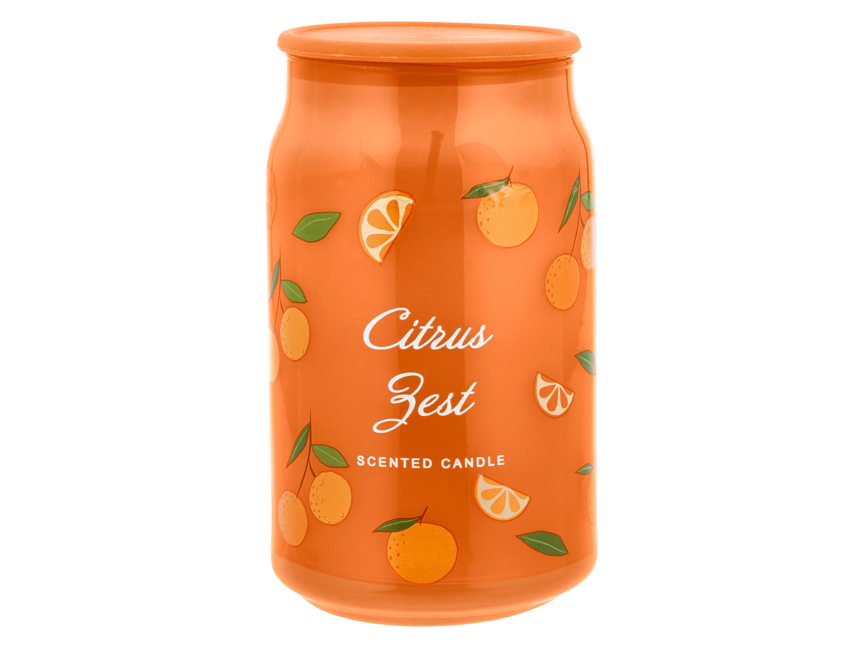 LIVARNO® Vonná sviečka v skle (oranžová)