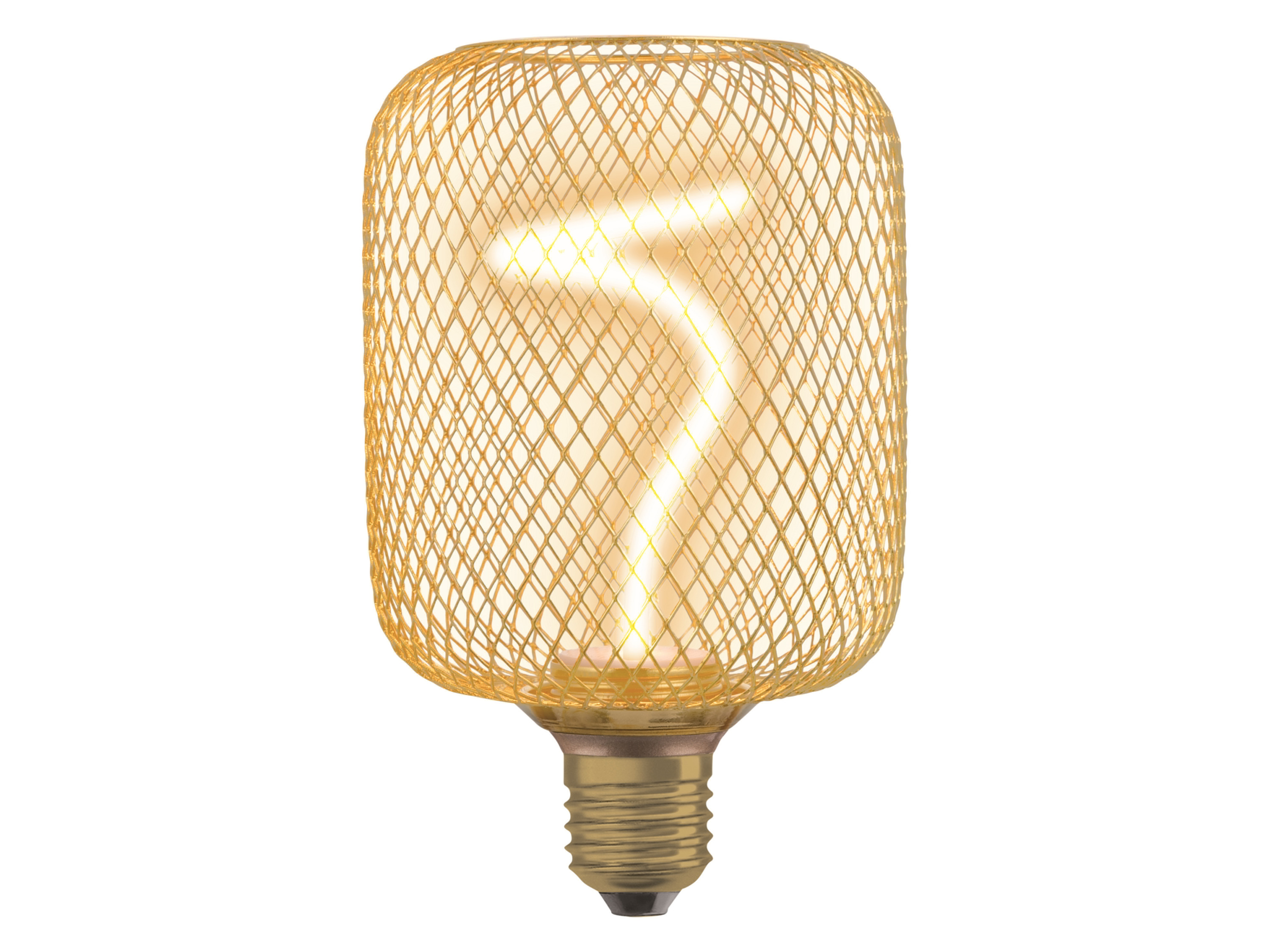 OSRAM Lampa so špirálovým vláknom (zlatá/hranatá)