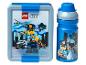 LEGO City obedár a fľaša na pitie: policajná téma.