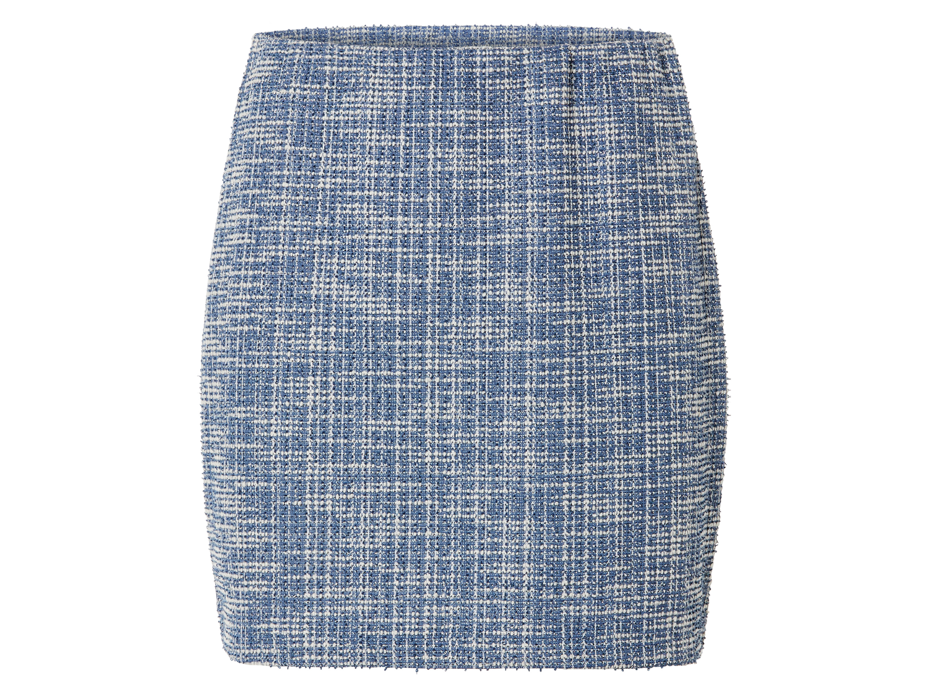 esmara® Dámska tvídová minisukňa (S (36/38), modrá)