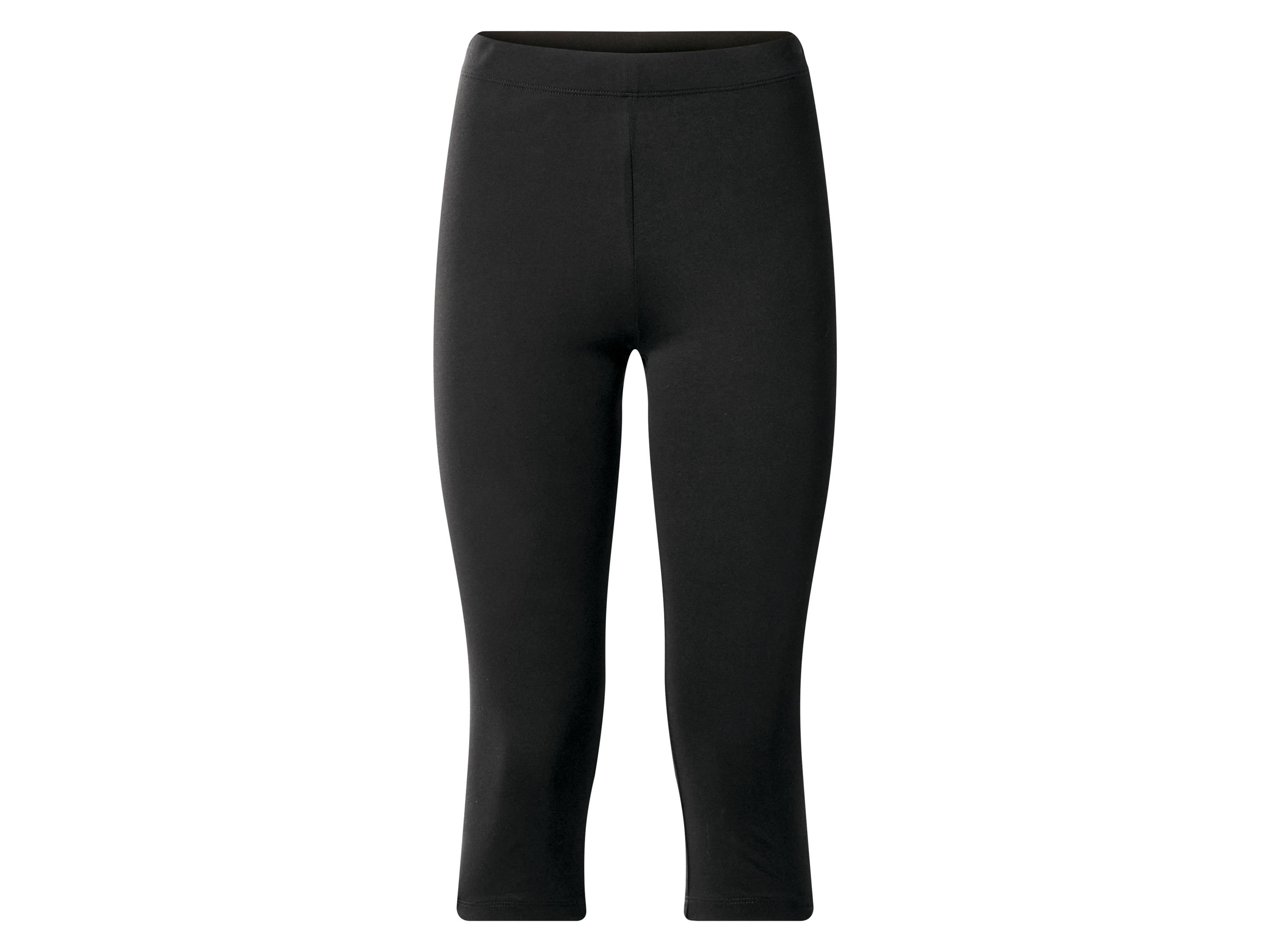 ESMARA® Dámske capri legíny, 2 kusy (čierna, L (44/46))