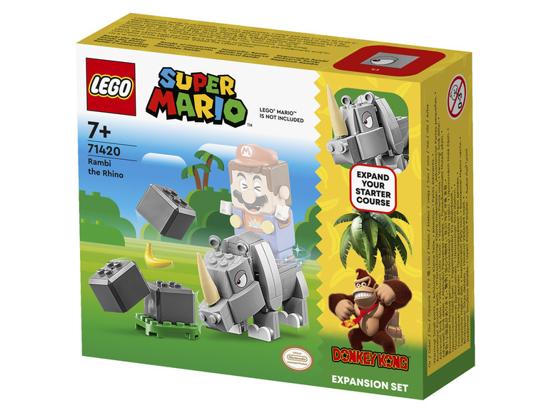 Prejsť na zobrazenie na celú obrazovku: LEGO Super Mario™ 71420 Nosorožec Rambi – rozširujúci set – obrázok 8