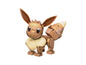 Figúrka Eeveelution postavená z lega kociek zobrazujúca Pokémona.