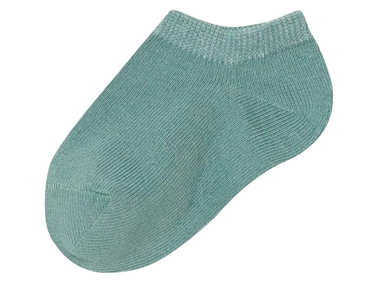 lupilu® Detské členkové ponožky, 10 párov (tyrkysová/modrá/navy, 23/26)