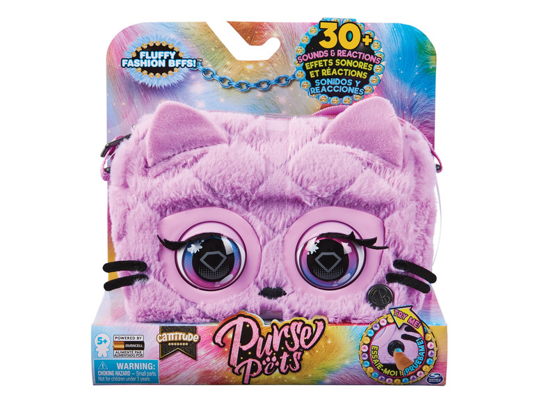 Spinmaster Interaktívna kabelka Purse Pets (Kitty)