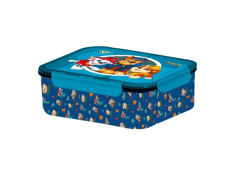 Detská obedová krabička s obrázkami Paw Patrol.