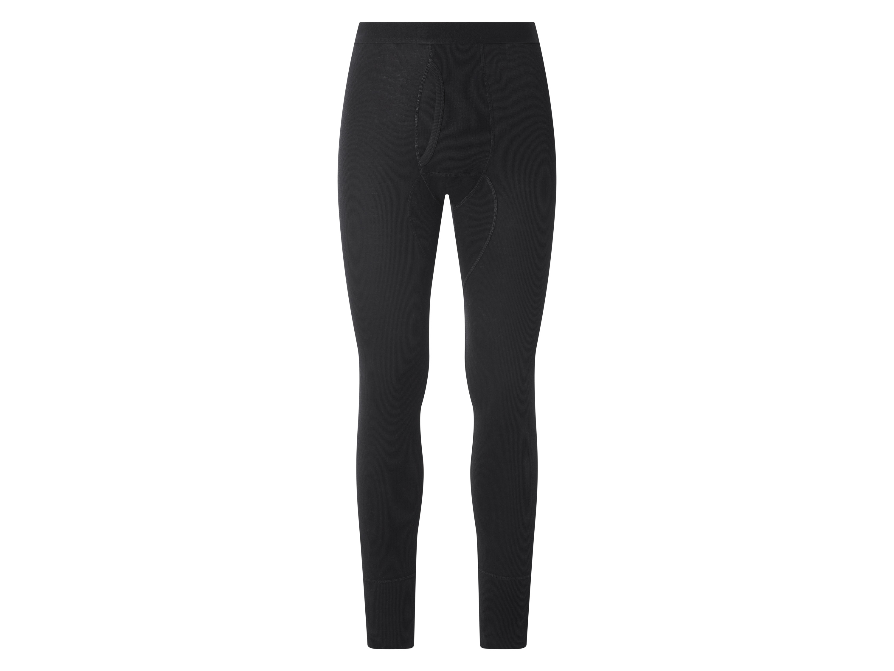 esmara Men Pánske rebrované spodky, 2 kusy (čierna, 8/XXL)