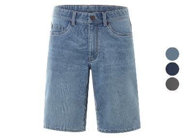 LIVERGY® Pánske denimové bermudy