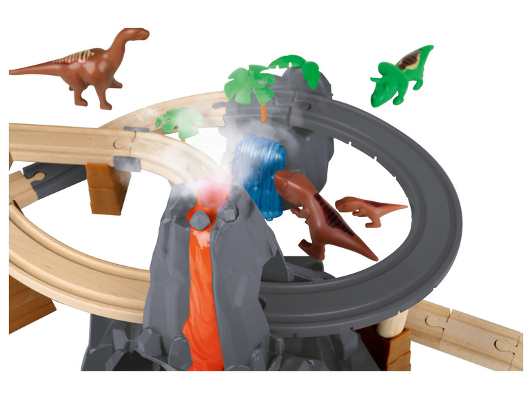 Prejsť na zobrazenie na celú obrazovku: Playtive Drevená železničná súprava City Express/Dinoland – obrázok 6