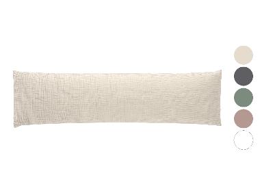 Mušelínová obliečka na vankúš pre spanie na boku Premium, 40 x 145 cm