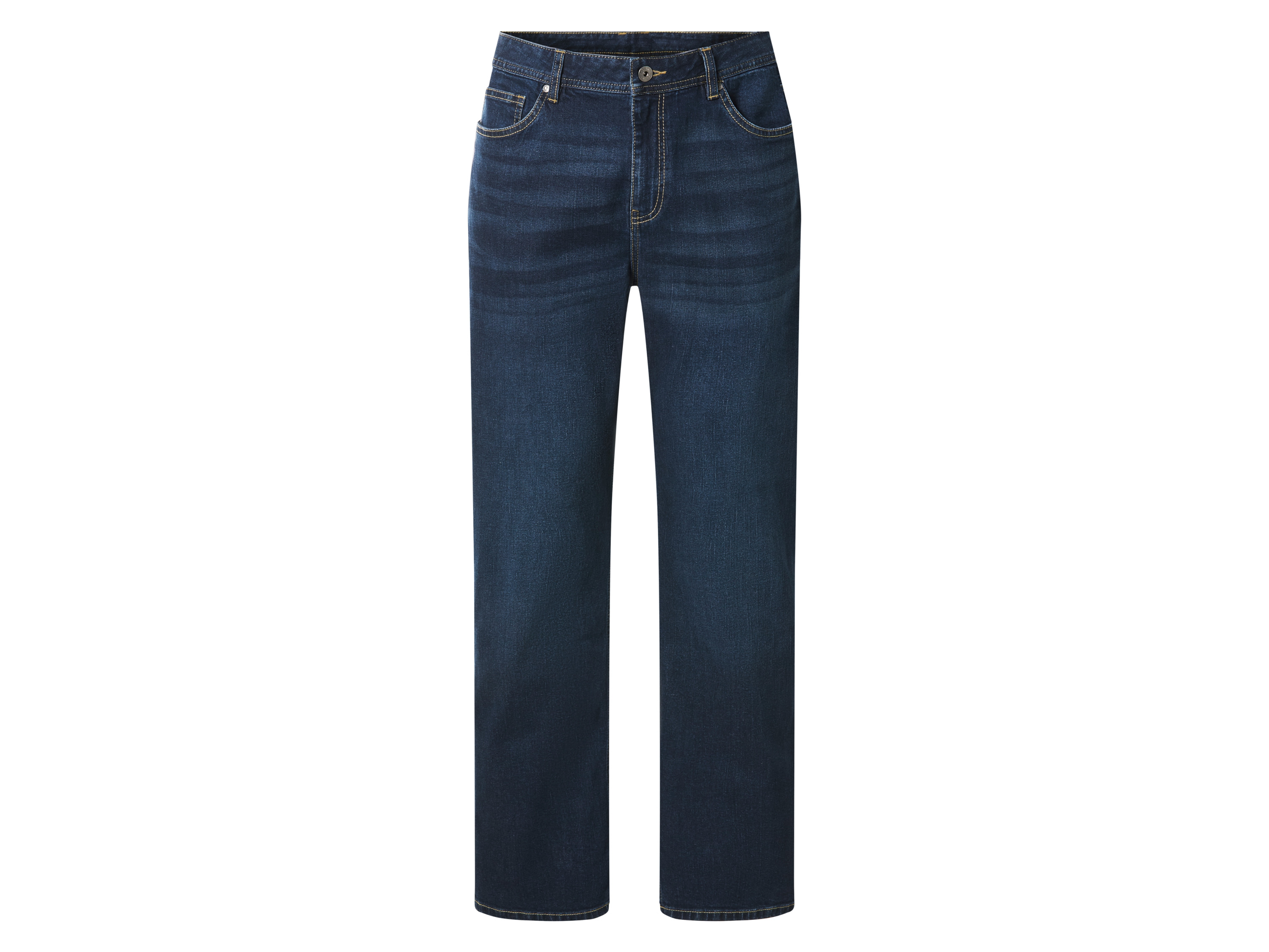 esmara Men Pánske rifle „Relaxed Fit“ (tmavomodrá, 54 (38/32))
