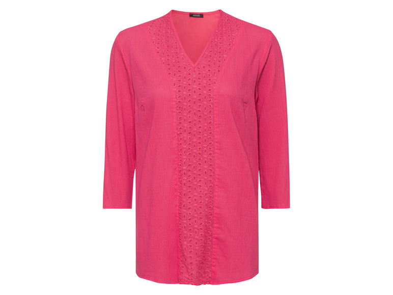 E-shop esmara® Dámska tunika, s dierkovanou výšivkou (40, ružová)