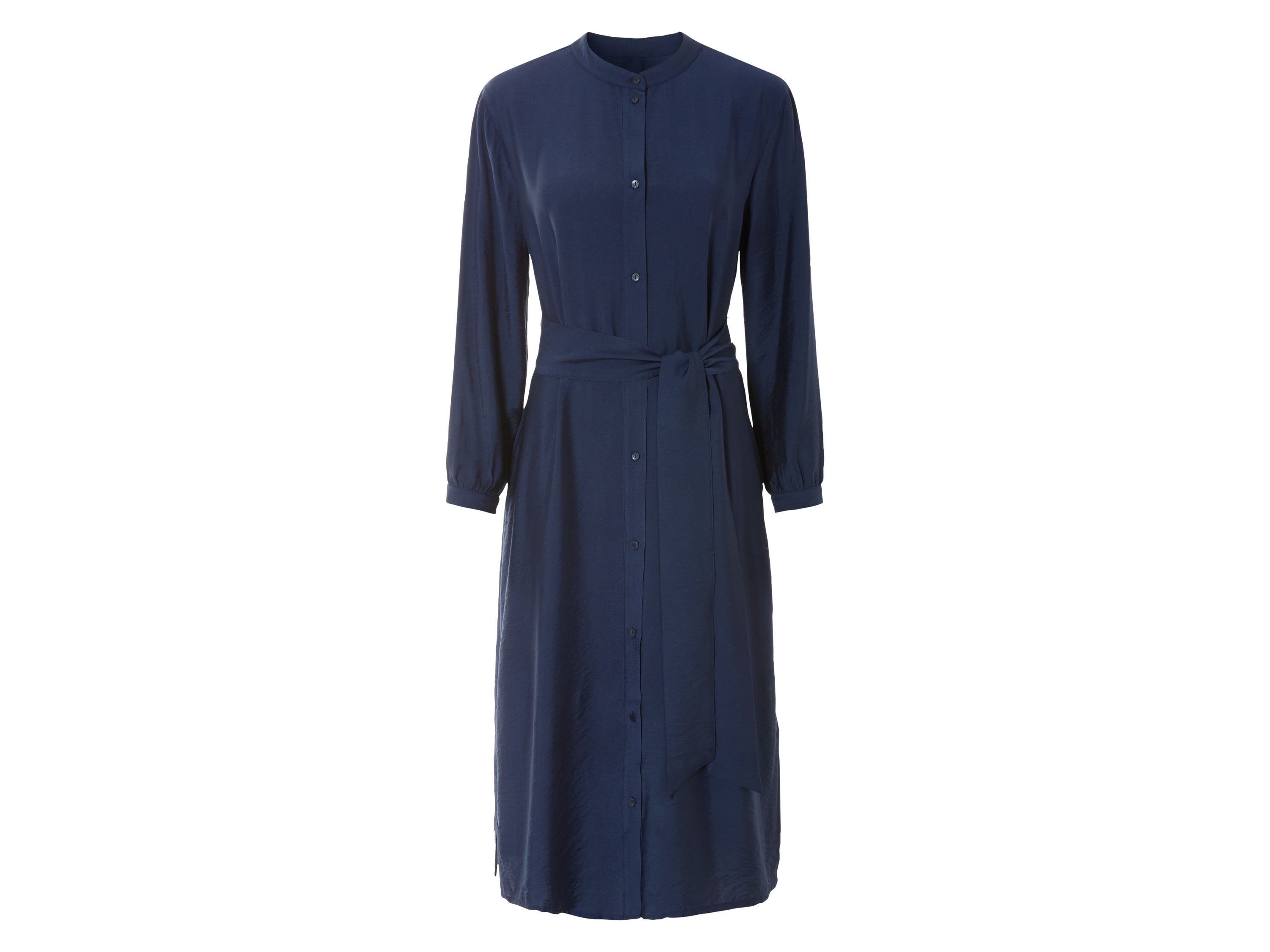 esmara® Dámske košeľové šaty (navy modrá, 38)