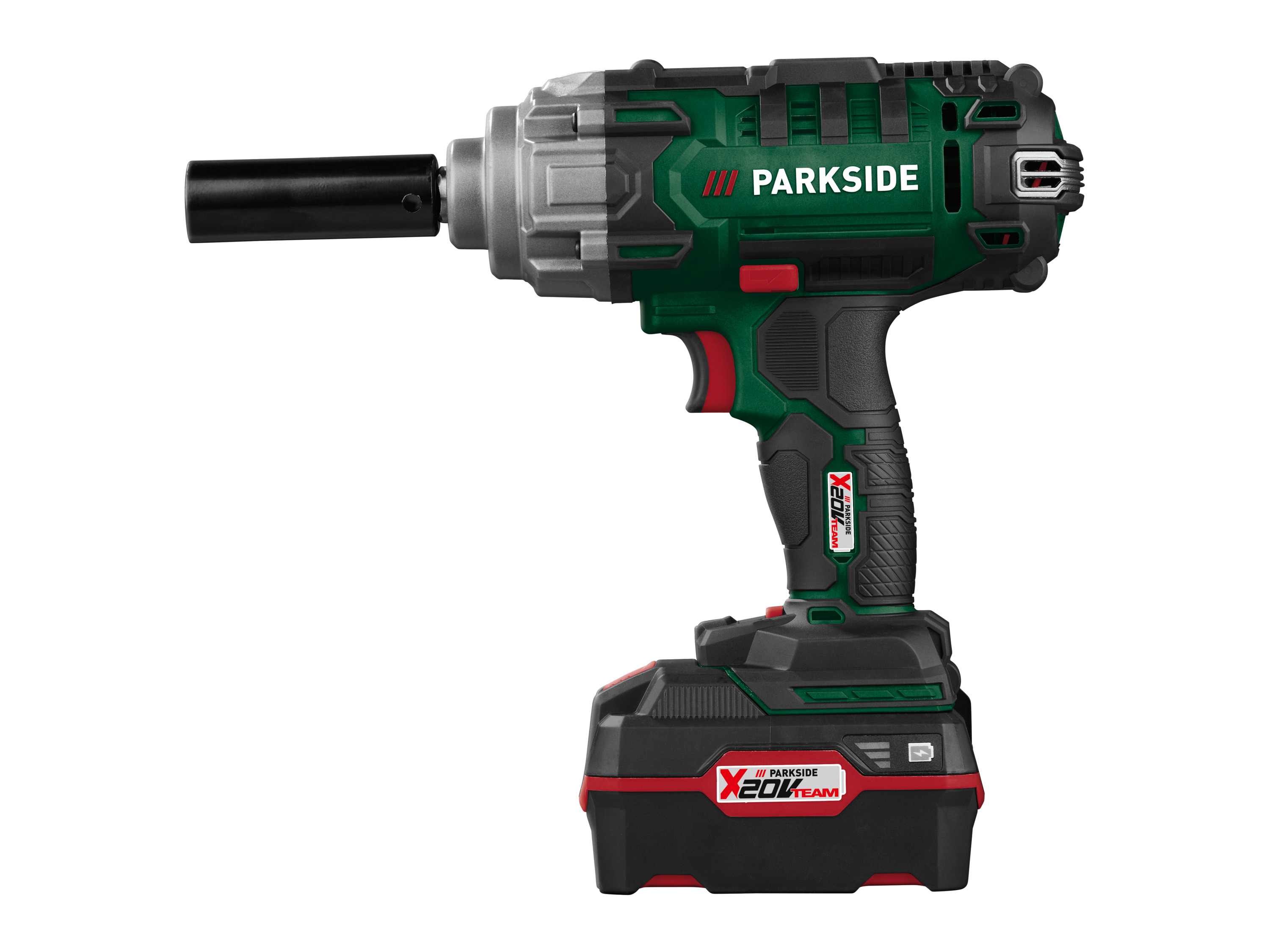 E-shop PARKSIDE® Aku rázový uťahovák 20 V PASSK 20-Li C4