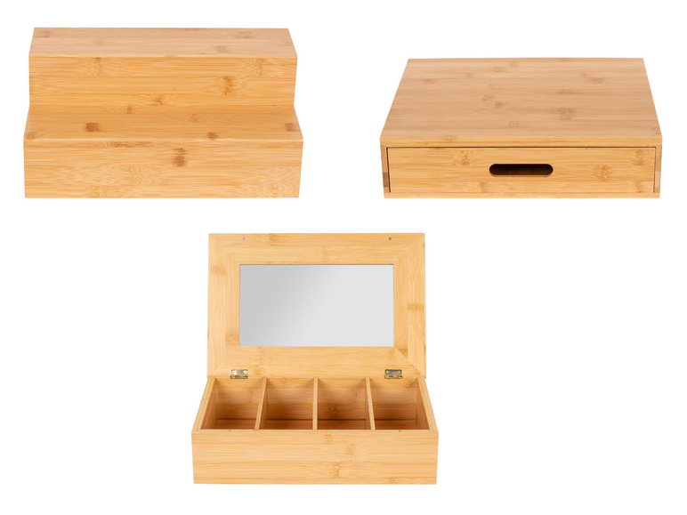 Wenko Bambusový kuchynský úložný box