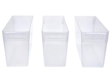 SILVERCREST® Organizéry do chladničky, M, 3 kusy