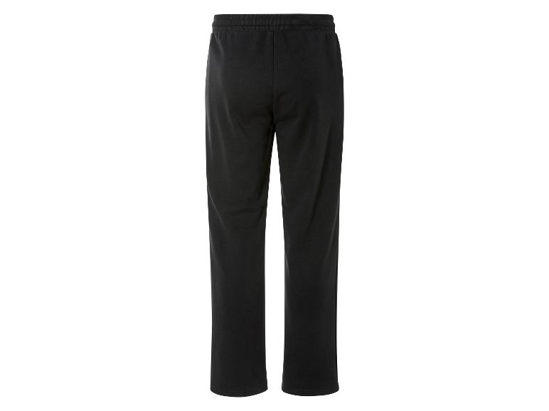 Livergy® Pánske tepláky s plyšovou podšívkou (L (52/54), čierna)