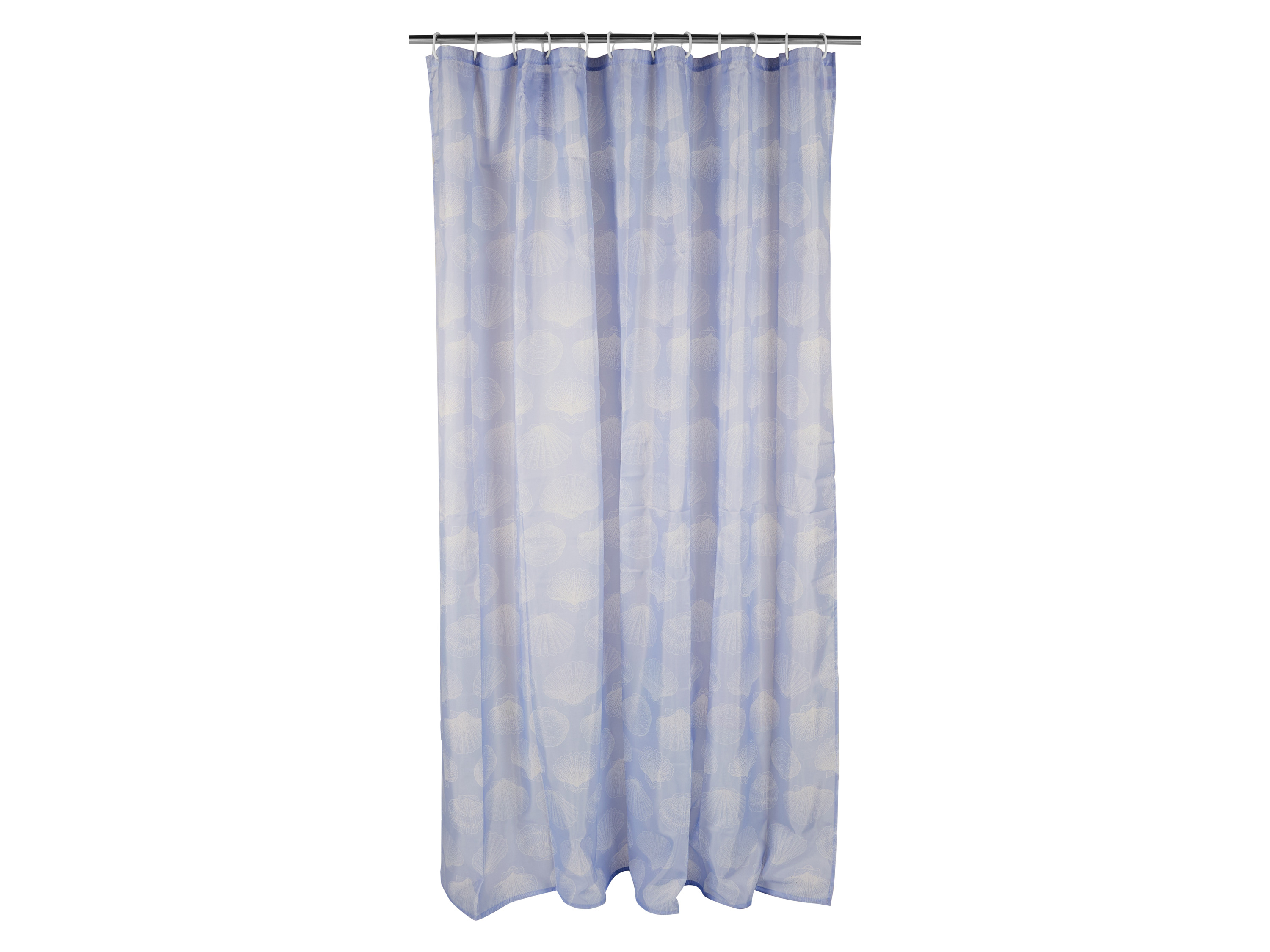 LIVARNO® Sprchový záves, 180 x 200 cm (mušle)