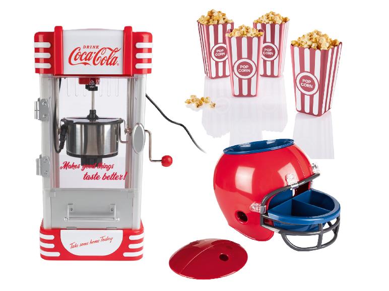 Coca Cola Prístroj na prípravu popcornu + Nádoby na popcorn + Nádoba na občerstvenie