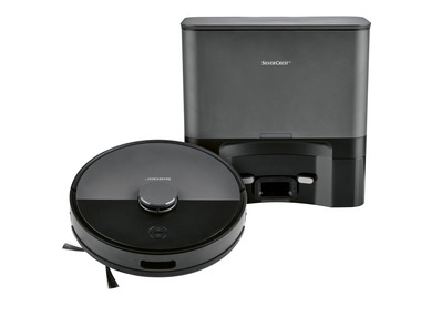 SILVERCREST® Robotický vysávač so sacou stanicou SSR AA1