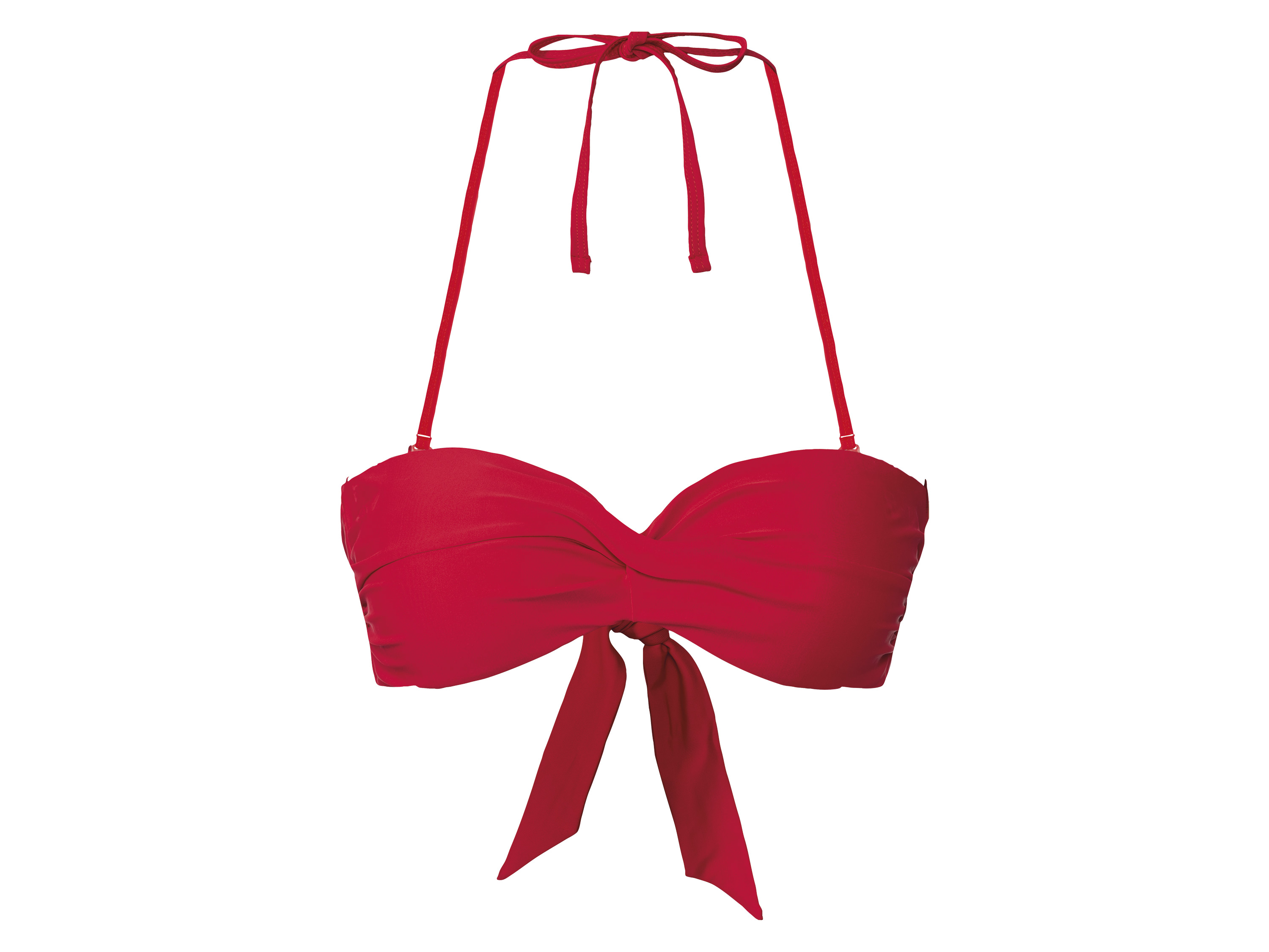 esmara Dámske bikiny – vrchný diel (červená, 36)