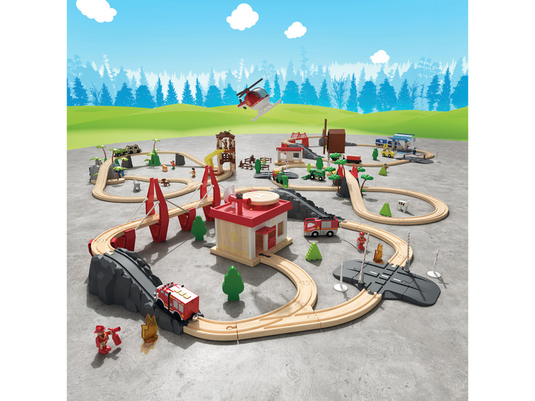 Prejsť na zobrazenie na celú obrazovku: Playtive Železničná súprava hasiči/sedliacky dvor – obrázok 4