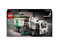 Lego Technic sada s bielym elektrickým zberným vozidlom Mack LR.