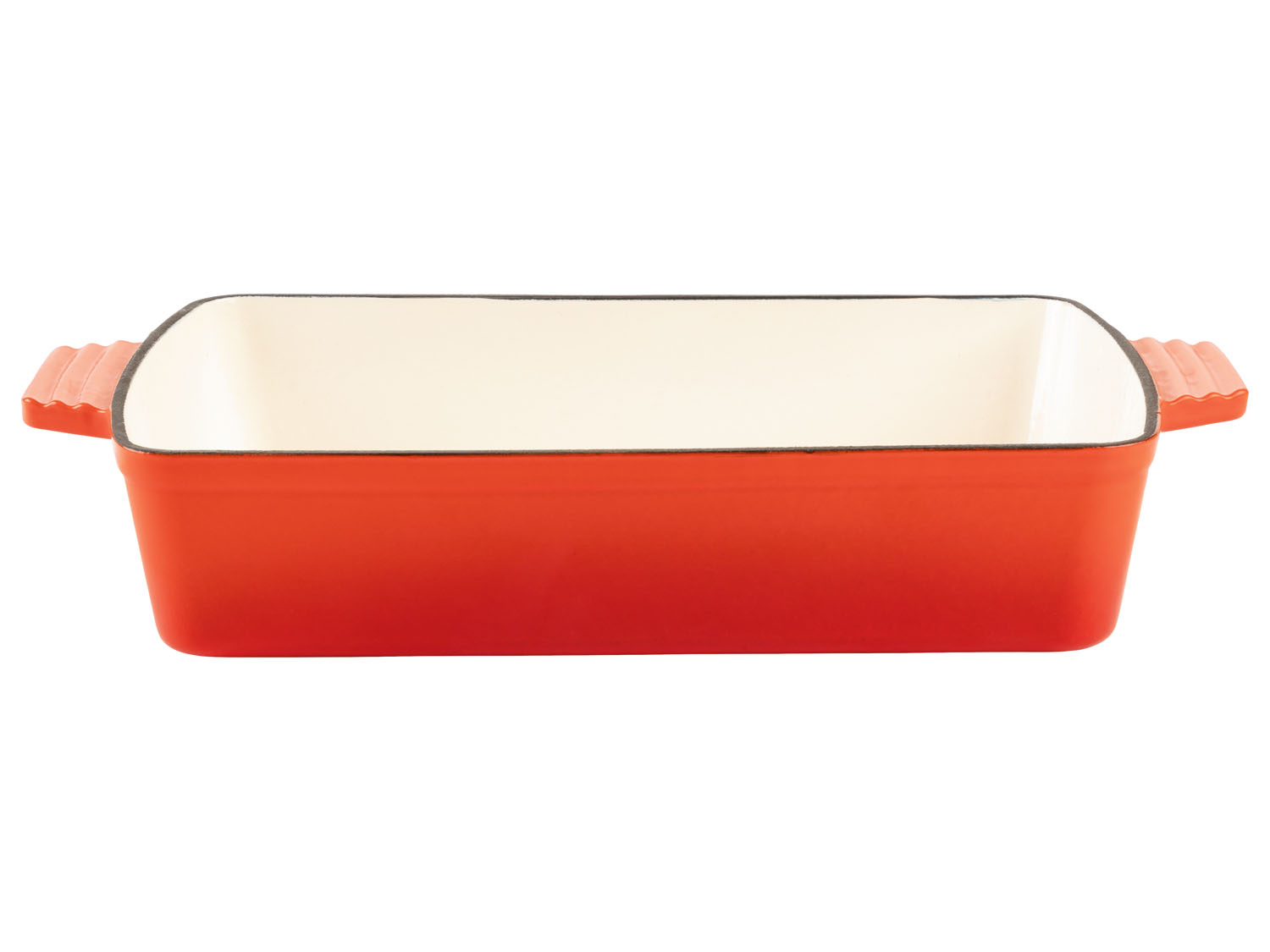 ERNESTO® Liatinová nákypová forma, 3,6 l (oranžová)