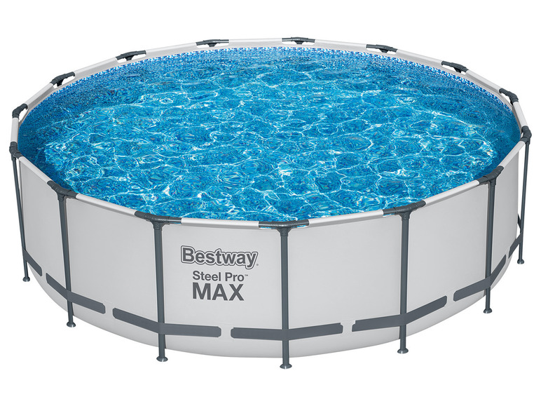 Prejsť na zobrazenie na celú obrazovku: Bestway Bazén s príslušenstvom Steel ProMAX™, Ø 4,57 x 1,22 m – obrázok 1